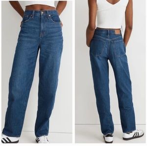 NWOT Madewell Baggy Straight Jeans
